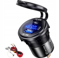 AUTONABÍJAČKA FAST QC 3.0 18W PD 45W AUTONABÍJAČKA FAST QC 3.0 18W PD 45W