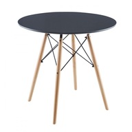 ŠKANDINÁVSKÝ okrúhly stôl JEDÁLŇA OBÝVAČKA 80x80cm