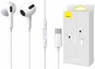 Slúchadlá do uší BASEUS S MIKROFÓNOM USB TYPU C Slúchadlá do uší BASEUS S MIKROFÓNOM USB TYPU C