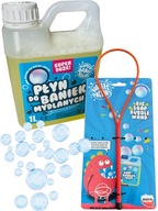 Súprava na poháre Bubble Liquid 1L + Bubble Ring Súprava na poháre Bubble Liquid 1L + Bubble Ring