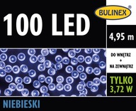 Bulinex 100led modré/biele lampy 9,90m FLESZ