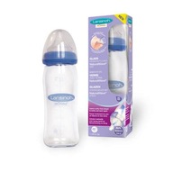 Sklenená dojčenská fľaša 240ml + cumlík
