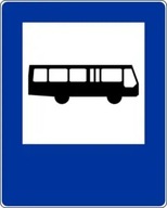 Nápis D-15 Autobusová zastávka - Fóliová nálepka