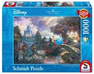 PQ Puzzle 1000 THOMAS KINKADE Popoluška Disney PQ Puzzle 1000 THOMAS KINKADE Popoluška Disney