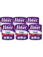 Zamatový papierový utierka (3 vrstva) Turbo