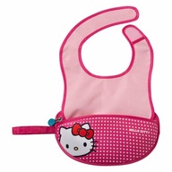 B.box Podbradník s vreckom pre bábätká - Hello Kitty podbradník na suchý zips B.box Podbradník s vreckom pre bábätká - Hello Kitty podbradník na suchý zips