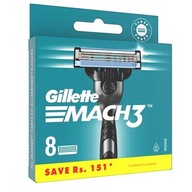 Gillette Mach 3 náhradné žiletky 8 ks