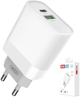 SIEŤOVÁ NABÍJAČKA QC 20W 1X USB + 1X USB-C PD SIEŤOVÁ NABÍJAČKA QC 20W 1X USB + 1X USB-C PD