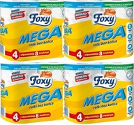 FOXY MEGA Toaletný papier 3 vrstvy Celulóza A'4