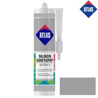 Sanitárny silikón Atlas 035 sivý 280 ml Sanitárny silikón Atlas 035 sivý 280 ml