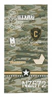 70x140 Plážová osuška vaňa ARMY CAMO PAGONS 70x140 Plážová osuška vaňa ARMY CAMO PAGONS