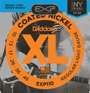 Struny pre elektrickú gitaru D'Addario EXP110 10-46 Struny pre elektrickú gitaru D'Addario EXP110 10-46