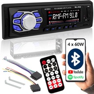 AUTORÁDIO BLUETOOTH 1-DIN USB SD AUX MIKROFÓN SADA DIAĽKOVÝCH BATÉRIÍ AUTORÁDIO BLUETOOTH 1-DIN USB SD AUX MIKROFÓN SADA DIAĽKOVÝCH BATÉRIÍ