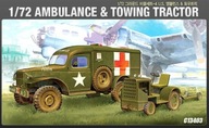 U.S. SANITKA A ŤAHOVÝ TRAKTOR DODGE WC-54 U.S. SANITKA A ŤAHOVÝ TRAKTOR DODGE WC-54
