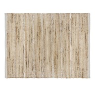 Jutový koberec 60x90 cm White Stripe
