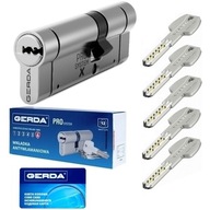 GERDA PRO SYSTEM X 40/50 90mm cylindrická vložka zámku dverí proti vlámaniu GERDA PRO SYSTEM X 40/50 90mm cylindrická vložka zámku dverí proti vlámaniu