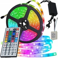 5M SET LED PÁS 5050SMD VODEODOLNÝ RGB +DIAĽK 5M SET LED PÁS 5050SMD VODEODOLNÝ RGB +DIAĽK