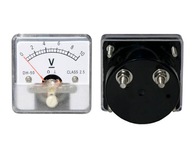 10V analógový štvorcový DC voltmeter 10V analógový štvorcový DC voltmeter