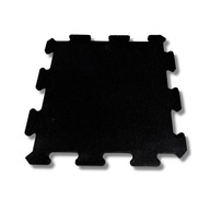 Gumová podložka puzzle 50x50cm 15mm Pavi Sorte Gumová podložka puzzle 50x50cm 15mm Pavi Sorte