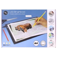 LED kresliaca tabuľa Brightpad formátu A4