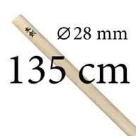 Palica Jo 135 cm 28 mm TYČKY na Aikido