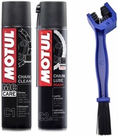 Súprava na čistenie reťaze, kefka na mazanie, MOTUL Súprava na čistenie reťaze, kefka na mazanie, MOTUL