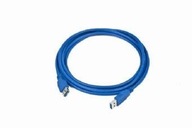 AM-AF typ USB 3.0 predlžovací kábel 1,8m modrý