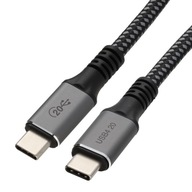 Kábel USB-C USB4 s Power Delivery QC 4m Kábel USB-C USB4 s Power Delivery QC 4m