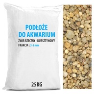 Podstielka do akvária Amber River 2-3,5 25KG Podstielka do akvária Amber River 2-3,5 25KG