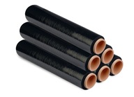 STRETCH fólia, čierna, čierna stretch, 3 kg, SILNÁ, 6 KS STRETCH fólia, čierna, čierna stretch, 3 kg, SILNÁ, 6 KS