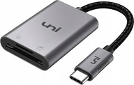 UNI USB-C TO MICRO SD SD KARTA ČÍTAČKA UNI USB-C TO MICRO SD SD KARTA ČÍTAČKA