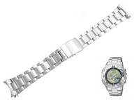 Strieborný oceľový náramok Casio AMW-706 Strieborný oceľový náramok Casio AMW-706