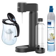 PHILIPS sifónový saturátor vody a kanvička s filtrom PHILIPS sifónový saturátor vody a kanvička s filtrom