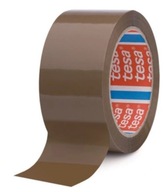 Hnedá gumená baliaca páska TESA 4280 PV0 66m