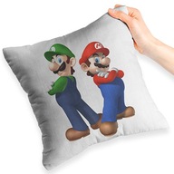 BIELY VANKÚŠ PRE DARČEK PRE FANOUŠKU MARIO BROS - MNOHÉ DIZAJNY BIELY VANKÚŠ PRE DARČEK PRE FANOUŠKU MARIO BROS - MNOHÉ DIZAJNY