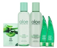 HOLIKA HOLIKA Aloe Gel 55 ml Emulzia 200 ml Toner 200 ml Aloe maska HOLIKA HOLIKA Aloe Gel 55 ml Emulzia 200 ml Toner 200 ml Aloe maska