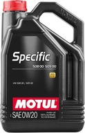 ŠPECIFICKÉ MOTUL 508,00/509,00 0W20 VW ACEA C5 5L