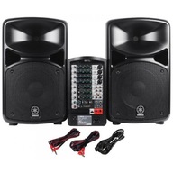 SET mixážny pult YAMAHA STAGEPAS 600BT + reproduktory