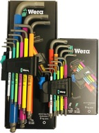 Wera imbusové kľúče s guľou + Torx, sada 18ks
