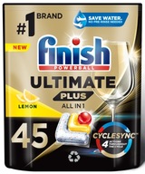 FINISH Ultimate Plus Kapsule do umývačky riadu 45 citrónov