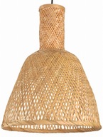 Závesné svietidlo BOHO s bambusovým opletom Hygge Závesné svietidlo BOHO s bambusovým opletom Hygge