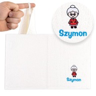Mikulášsky darčekový uterák 30x50 cm + VÝŠIVKA názov grafiky Mikulášsky darčekový uterák 30x50 cm + VÝŠIVKA názov grafiky