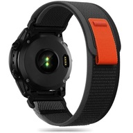 QUICKFIT NYLONOVÝ POPRUH PRE GARMIN FENIX 5 / 6 / 6 PRO / 7 - ČIERNA / ORANŽOVÁ QUICKFIT NYLONOVÝ POPRUH PRE GARMIN FENIX 5 / 6 / 6 PRO / 7 - ČIERNA / ORANŽOVÁ