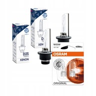 DUO 2x D2S XENÓNOVÉ ŽIAROVKY 6000K a OSRAM W5W DUO 2x D2S XENÓNOVÉ ŽIAROVKY 6000K a OSRAM W5W