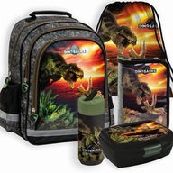 Školský batoh – sada dinosaurov 5v1 pre chlapca