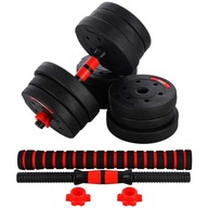 Posilňovacie závažia HMS Činka + Posilňovacia činka 2x10 kg Posilňovacie závažia HMS Činka + Posilňovacia činka 2x10 kg