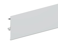 Krycia doska na vedenie dverí H2 1800mm strieborná Krycia doska na vedenie dverí H2 1800mm strieborná