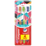 Zubná kefka Colgate Twister Soft 4 ks Zubná kefka Colgate Twister Soft 4 ks