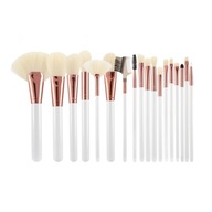 MIMO sada štetcov na make-up, biela, 18 ks. MIMO sada štetcov na make-up, biela, 18 ks.
