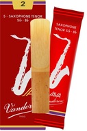 Tenor saxofónové jazýčky 2 Vandoren JAVA Filed Red